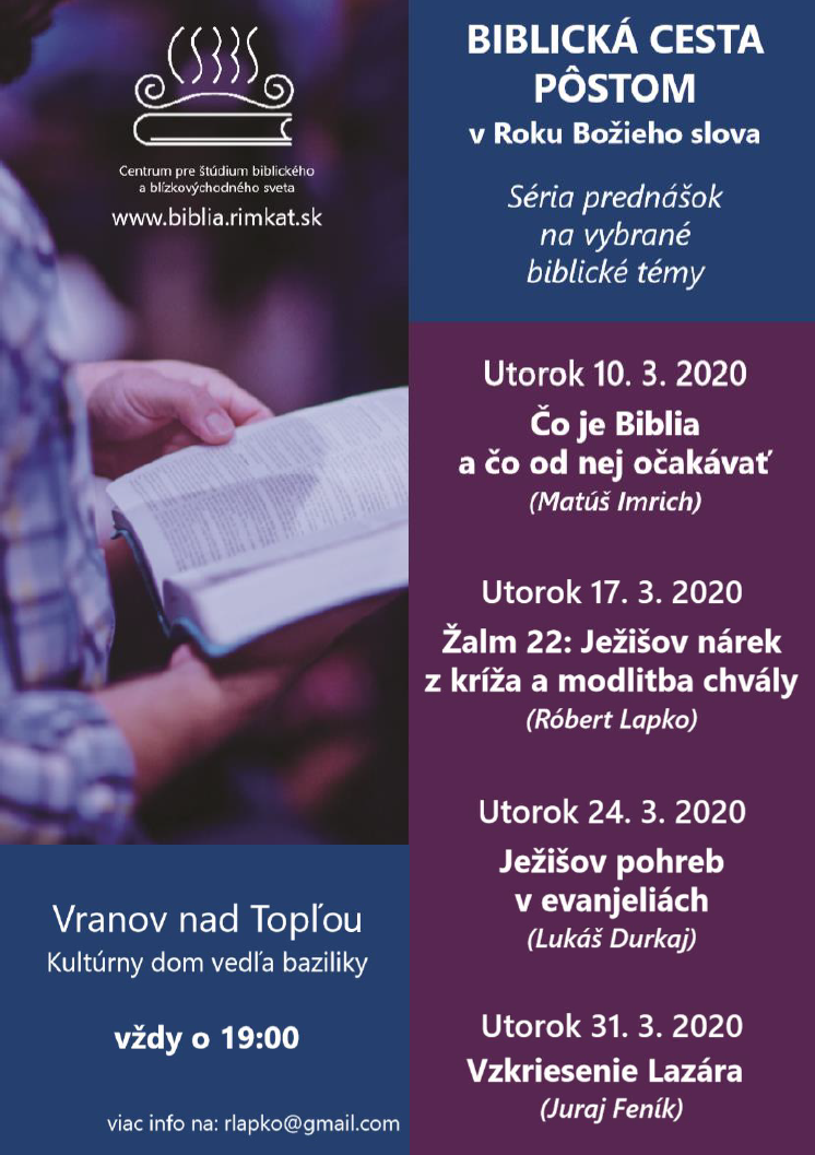 Biblická cesta Pôstom